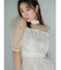 【藤井サチコラボ】チュールレイヤードレースドレス