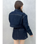 パールデニムショートジャケット