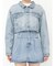 パールデニムショートジャケット