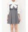 2WAYボウタイレイヤードミニワンピース