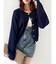 プレートシンプルカーディガン