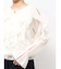 シアーウェーブフリルブラウス