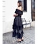 ボリュームチュールティアードスカート