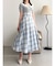オーバーラップレースニットトップス
