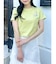 【UV】ラインストーンモチーフコンパクトTシャツ