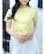 【UV】ラインストーンモチーフコンパクトTシャツ