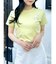 【UV】ラインストーンモチーフコンパクトTシャツ