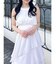 アシメフリルリボンシフォンワンピース