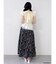 【mofusandコラボ】ドロストマルチウェイプリントスカート