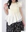 【mofusandコラボ】アシメシアーフリルロゴTシャツ