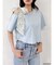 【mofusandコラボ】リボンショルダーロゴTシャツ