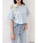 【mofusandコラボ】リボンショルダーロゴTシャツ