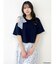 【mofusandコラボ】リボンショルダーロゴTシャツ
