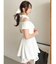 シャツレイヤードカットワンピース