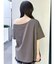 ワンショルフリルリボンビッグTシャツ