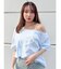 ワンショルフリルリボンビッグTシャツ