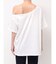 ワンショルフリルリボンビッグTシャツ