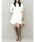 イレヘムティアードシャツミニワンピース