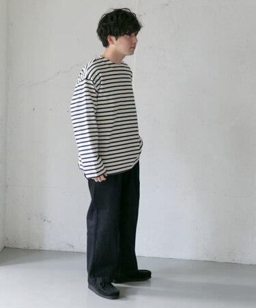 【WEB限定】ORCIVAL　COTTON LOURD ビッグバスクシャツ