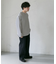 【WEB限定】ORCIVAL　COTTON LOURD ビッグバスクシャツ