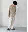 【WEB限定】ORCIVAL　COTTON LOURD ビッグバスクシャツ