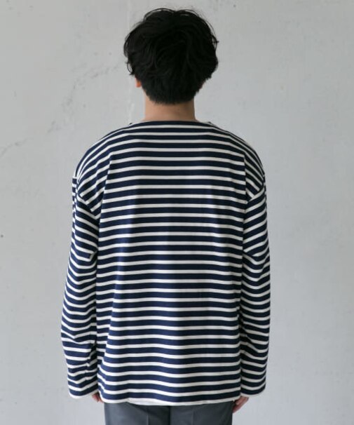 【WEB限定】ORCIVAL　COTTON LOURD ビッグバスクシャツ