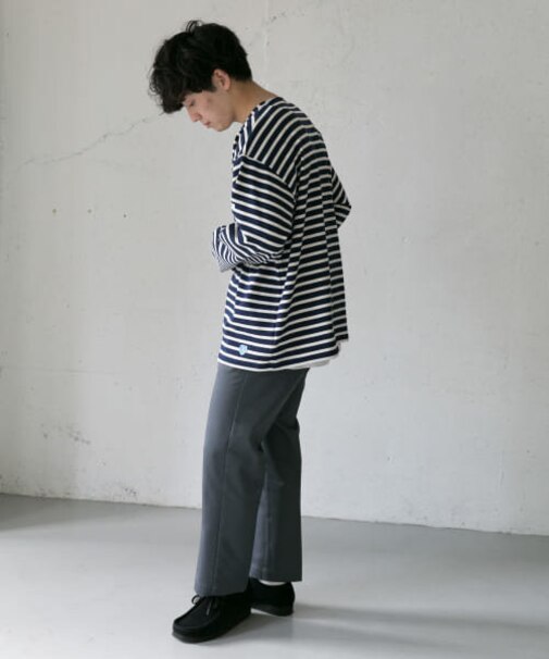 【WEB限定】ORCIVAL　COTTON LOURD ビッグバスクシャツ