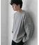 【WEB限定】ORCIVAL　COTTON LOURD ビッグバスクシャツ