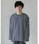 【WEB限定】ORCIVAL　COTTON LOURD ビッグバスクシャツ