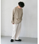 【WEB限定】ORCIVAL　COTTON LOURD ビッグバスクシャツ