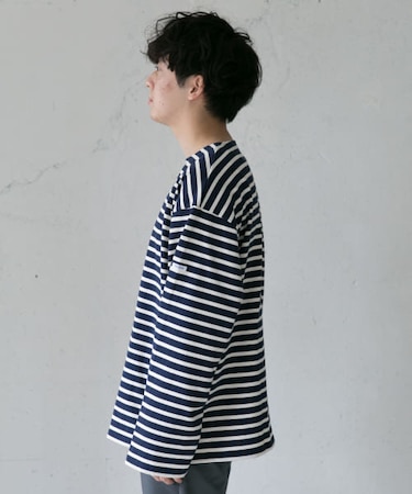 【WEB限定】ORCIVAL　COTTON LOURD ビッグバスクシャツ