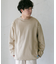 【WEB限定】ORCIVAL　COTTON LOURD ビッグバスクシャツ