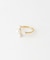 Favorible　Asymmetry pearl ring