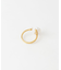 Favorible　Asymmetry pearl ring