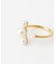 Favorible　Asymmetry pearl ring