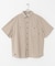 POLeR　EMB CHAMBRAY SHORT-SLEEVE SHIRTS