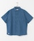 POLeR　EMB CHAMBRAY SHORT-SLEEVE SHIRTS