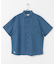 POLeR　EMB CHAMBRAY SHORT-SLEEVE SHIRTS