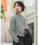 『抗菌/防臭』LIFE STYLE TAILOR　シルケットポンチストレッチ長袖Tシャツ