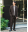 『イージーケア』LIFE STYLE TAILOR　ウールライクツイルコンフォータブルパンツ