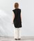 ATON　ROUND HEM TANKTOP