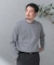 『抗菌/防臭』LIFE STYLE TAILOR　シルケットポンチストレッチ長袖Tシャツ