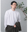 『抗菌/防臭』LIFE STYLE TAILOR　シルケットポンチストレッチ長袖Tシャツ