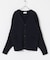 new basic COTTON CASHMERE WIDE RIB CARDIGAN