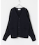 new basic COTTON CASHMERE WIDE RIB CARDIGAN