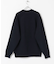 new basic COTTON CASHMERE 片畦 CREW NECK