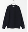 new basic COTTON CASHMERE 片畦 CREW NECK