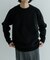 new basic COTTON CASHMERE 片畦 CREW NECK