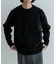 new basic COTTON CASHMERE 片畦 CREW NECK