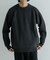 new basic COTTON CASHMERE 片畦 CREW NECK